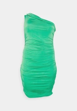 Rowan One Shoulder Midi - Etui-Jurk - Leaf Green -Wal G. fe9cc41bc32e4908a4755adaa765b3e5