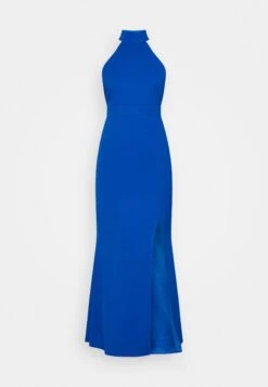 Wal G Halter Neck Maxi Dress - Galajurk - Electric Blue 10 Wal G Halter Neck Maxi Dress - Galajurk - Electric Blue -Wal G. ffbb3a1cd9e749138d96f396fdbe4894